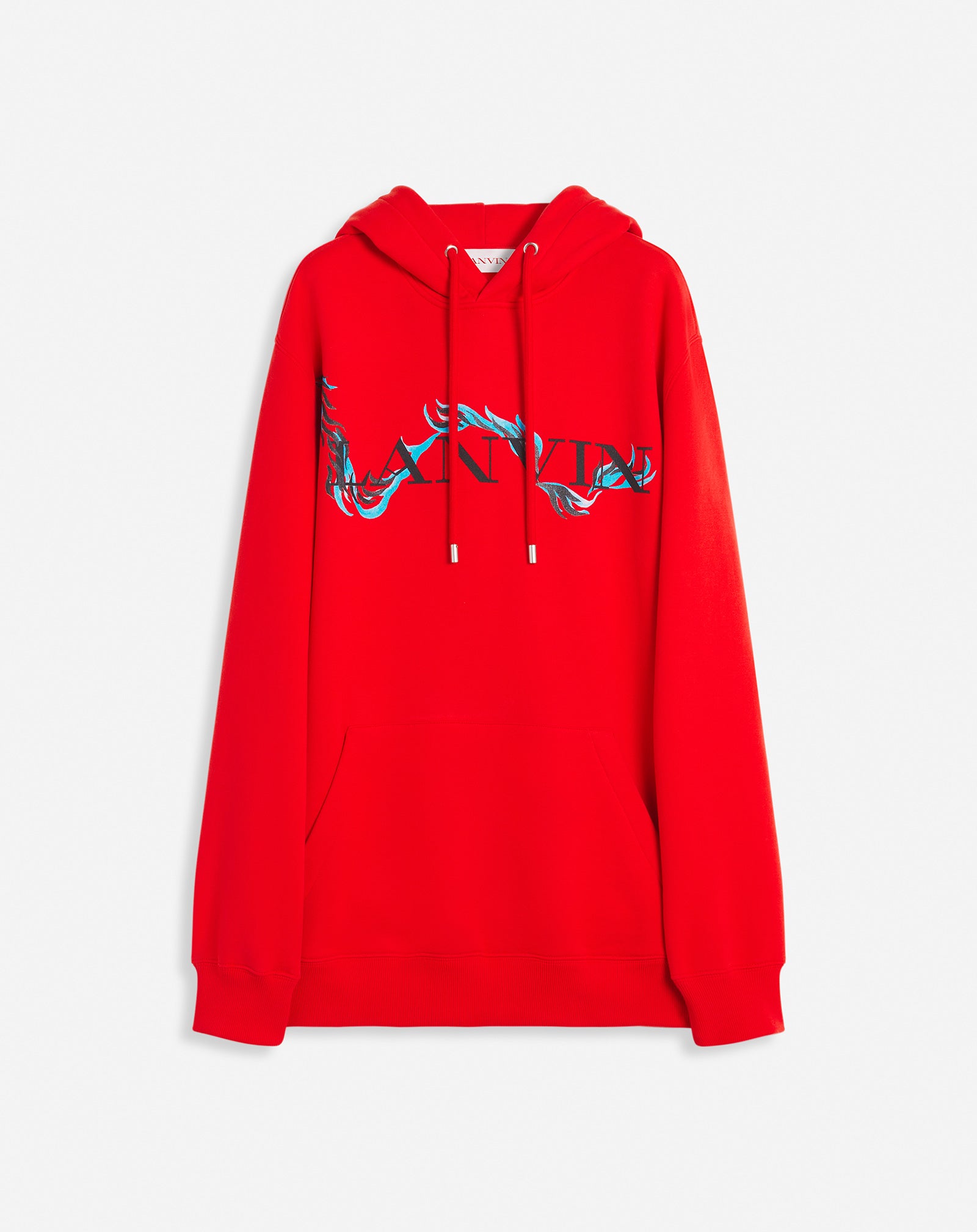 Unisex Dragon Print Loose-fitting Hoodie | Lanvin – LANVIN