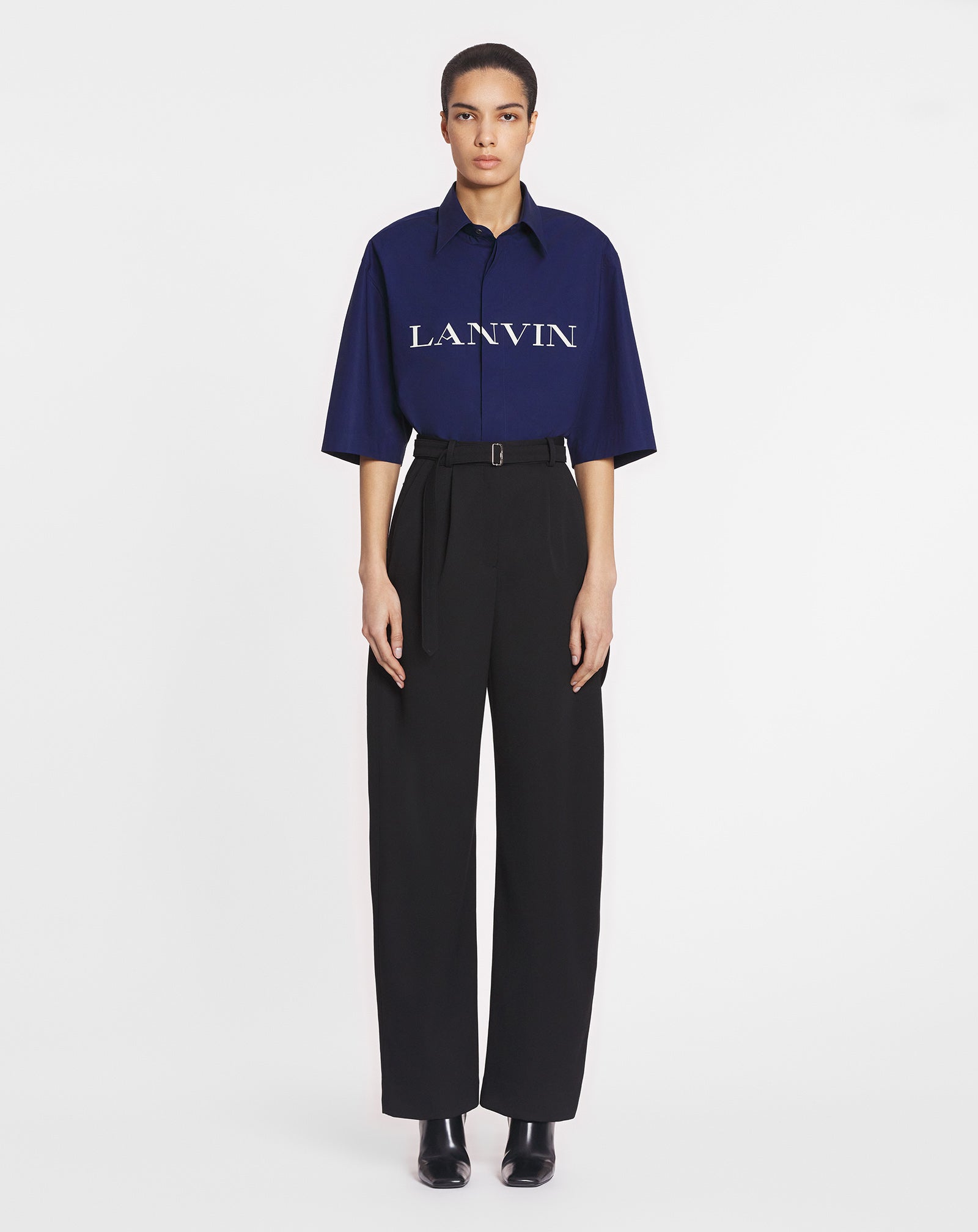 Tシャツ・カットソー LANVIN SS23 Silk bloshirt (RWTO00144868P23 87) Lanvin Silk bloshirt - Yellow - Women | RWTO00144868P2387