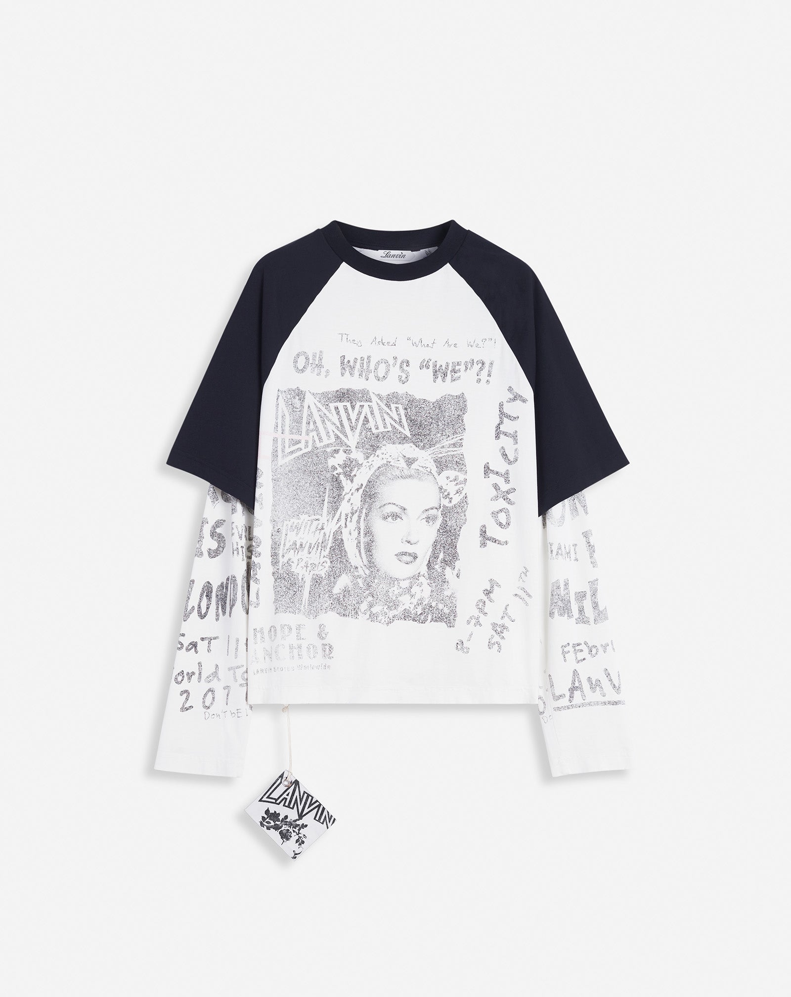 Lanvin x future long-sleeved print t-shirt