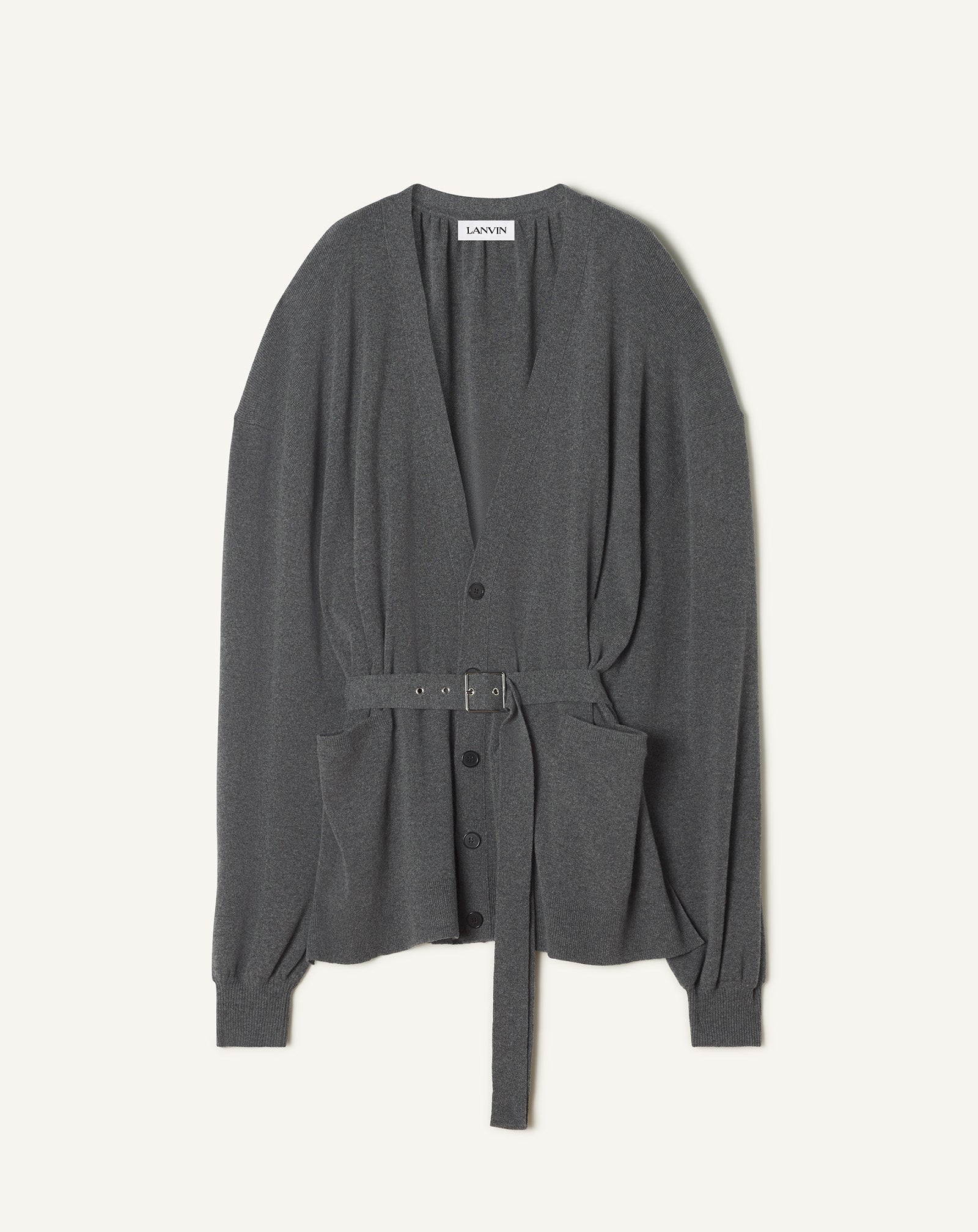 WOOL AND CASHMERE OVERSIZED CARDIGAN RW-CA0011-K065-H25150U