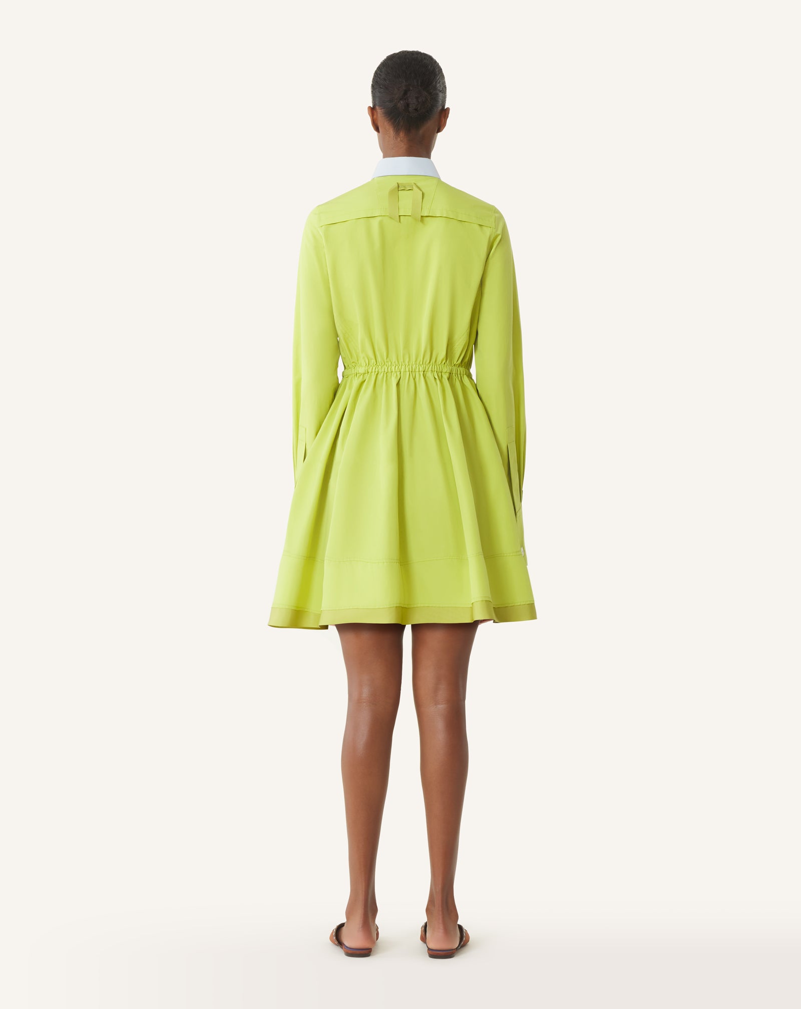lanvin shirt dress Lanvin - Cotton Poplin Shirt Dress For Women - White