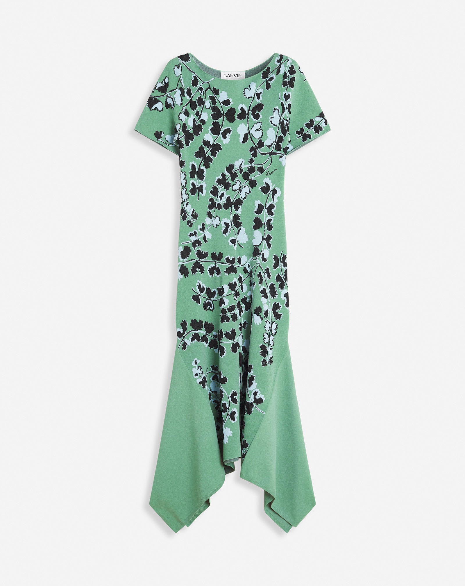 JACQUARD MIDI DRESS RW-DR0061-K056-P25414S
