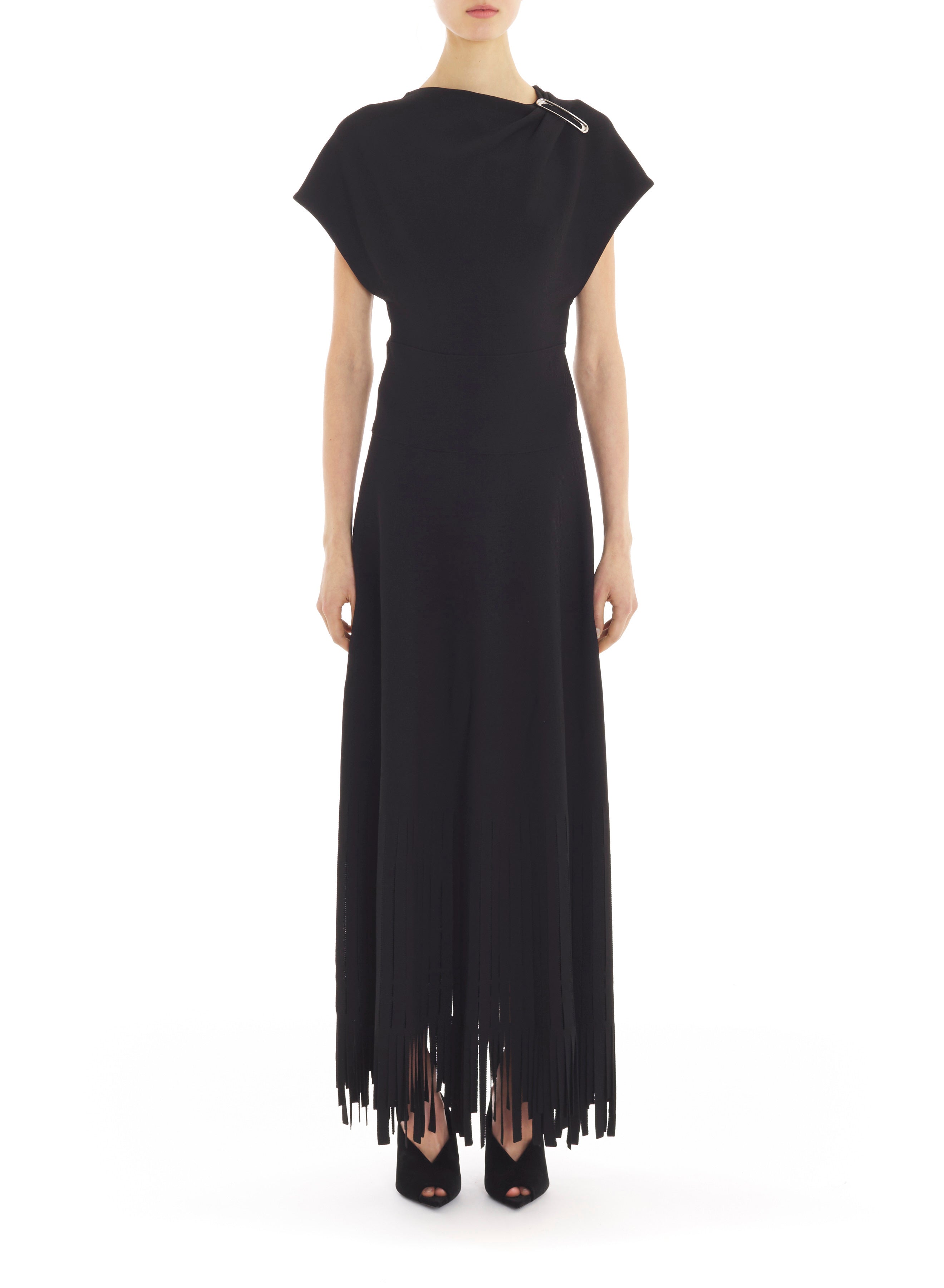 RIBBON FRINGES DRESS