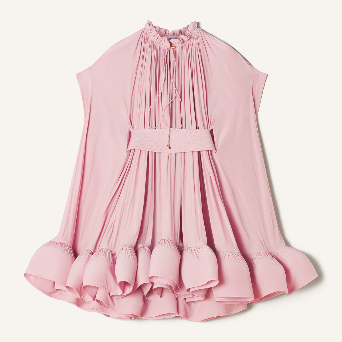 lanvin short charmeuse dress Lanvin - Short Charmeuse Dress For Women - Jade