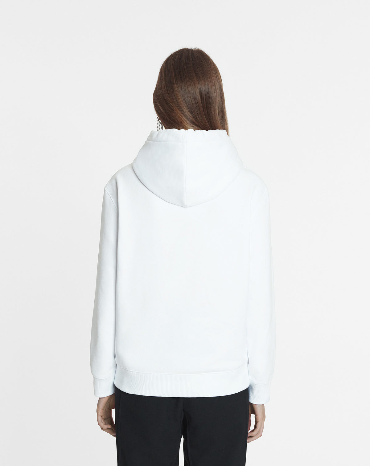 LANVIN BEAD EMBROIDERED HOODIE