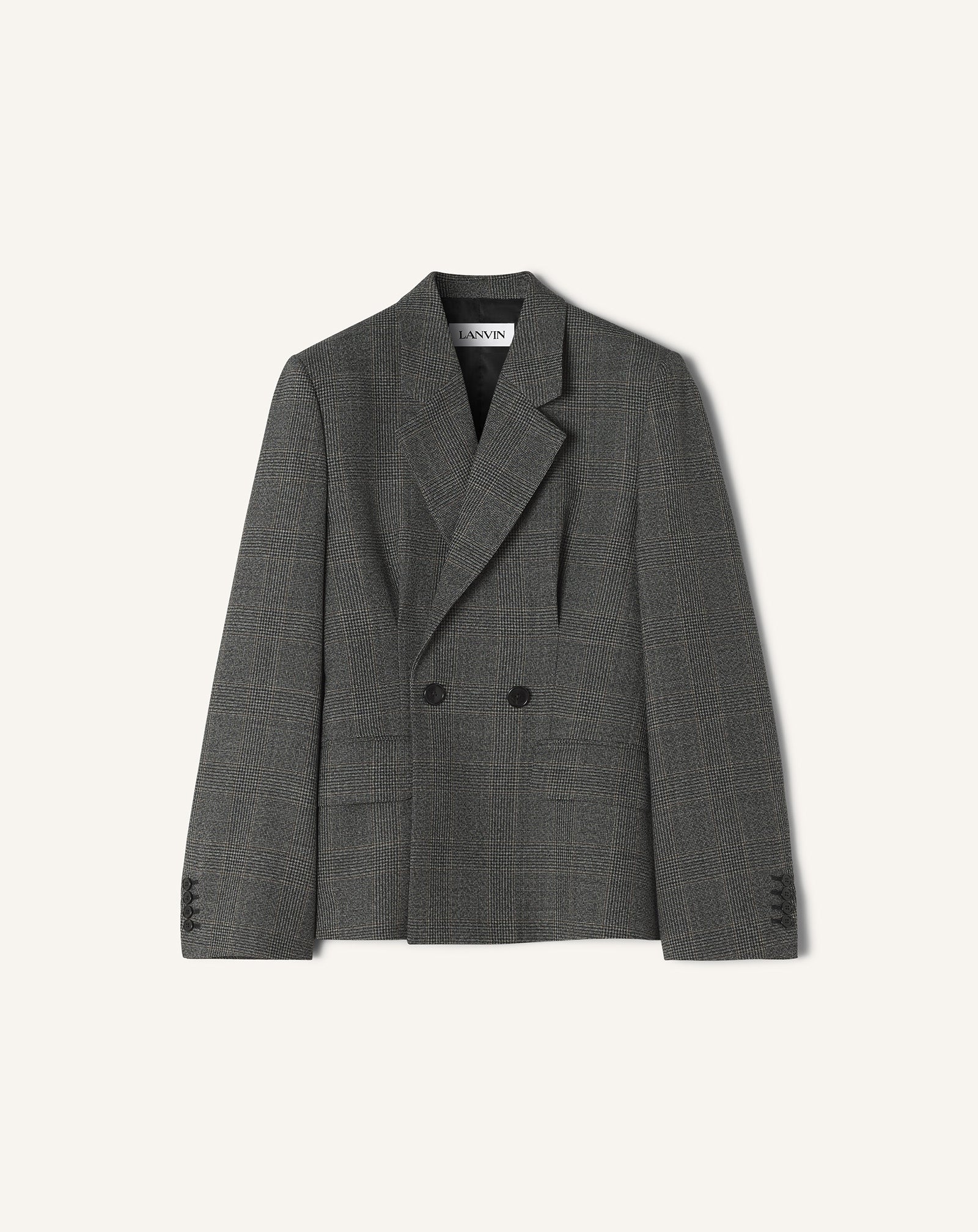 DOUBLE-BREASTED TAILORED JACKET