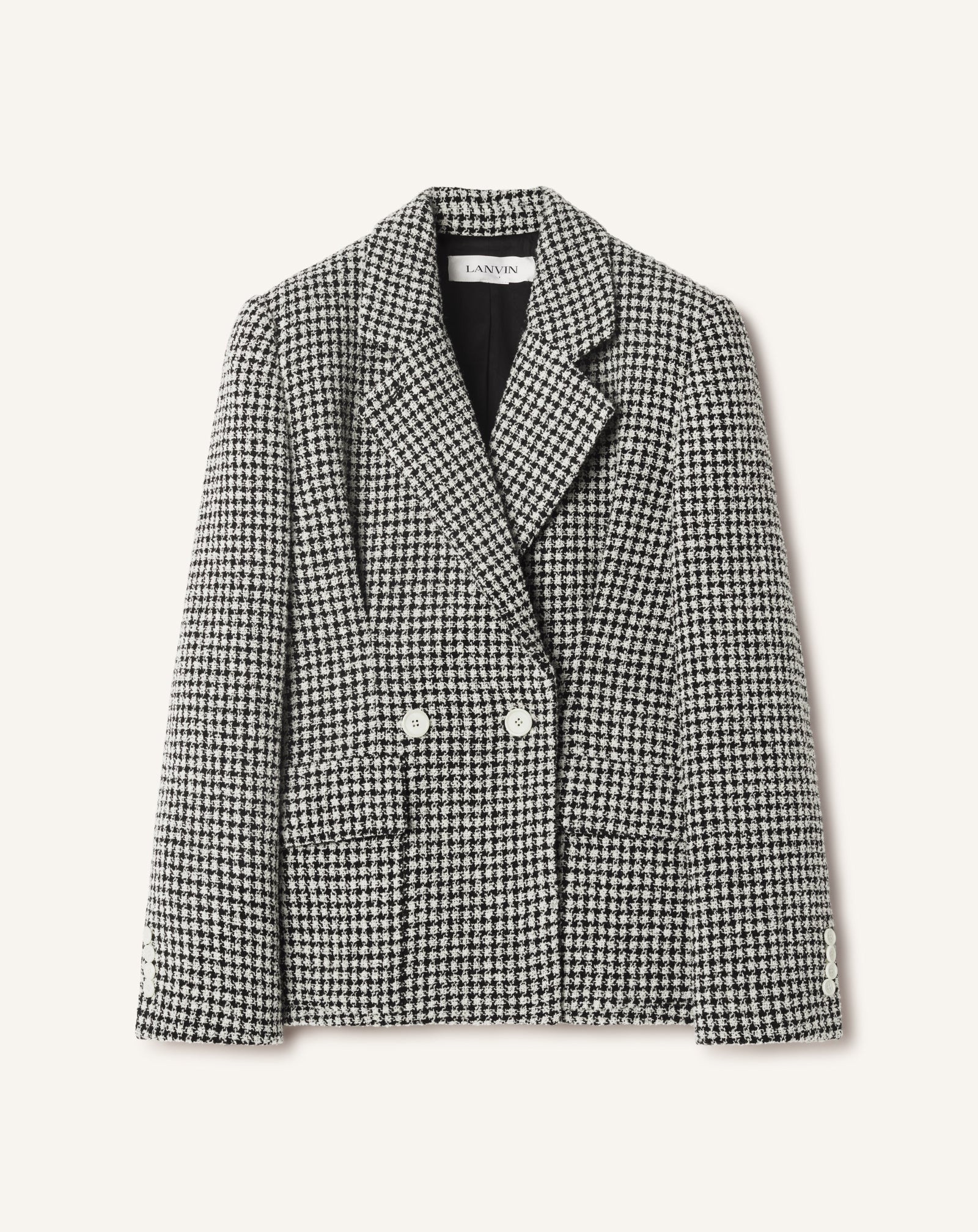 GREY SLIM-FIT TWEED JACKET