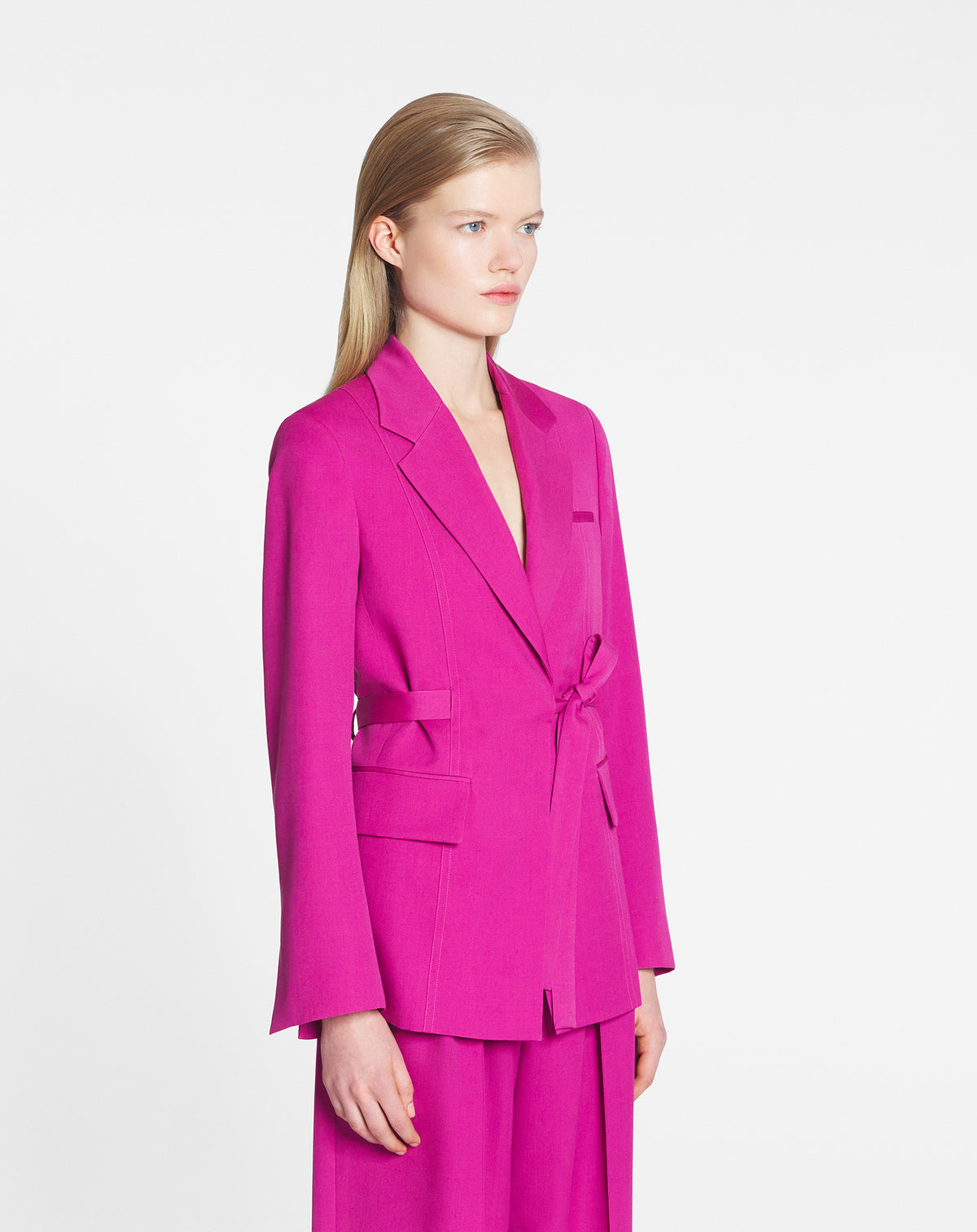 BELTED JACKET