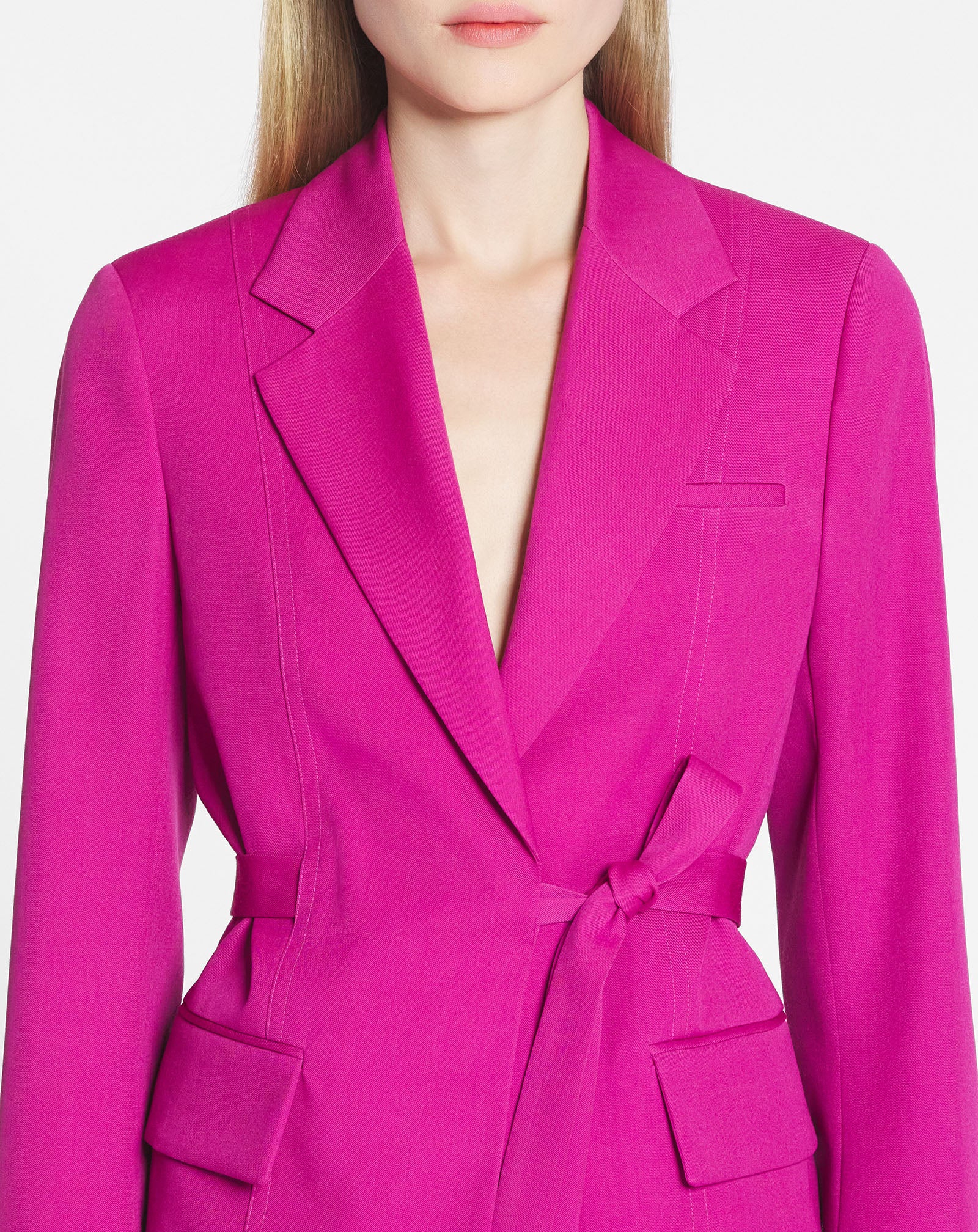 BELTED JACKET