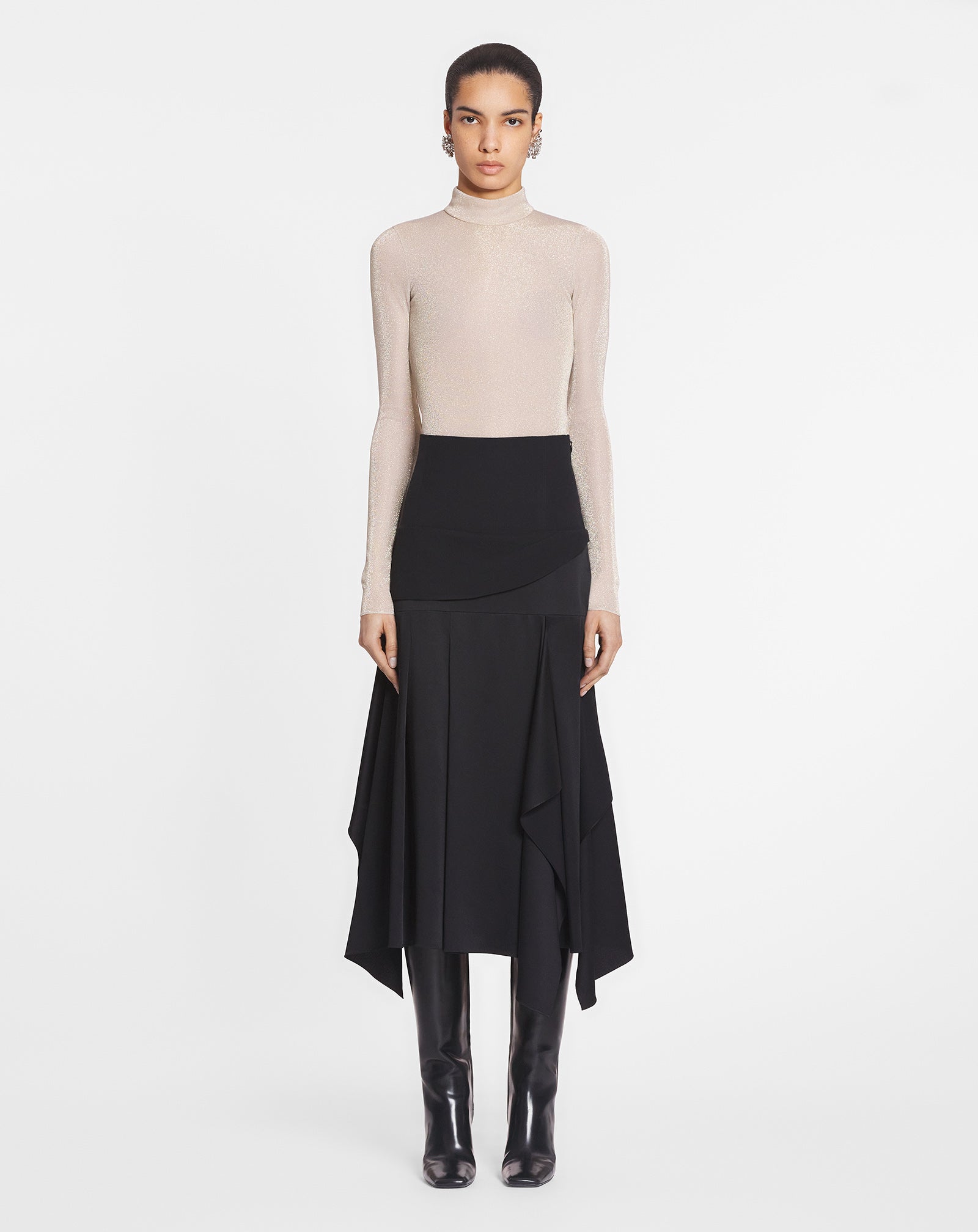 RUFFLED SKIRT