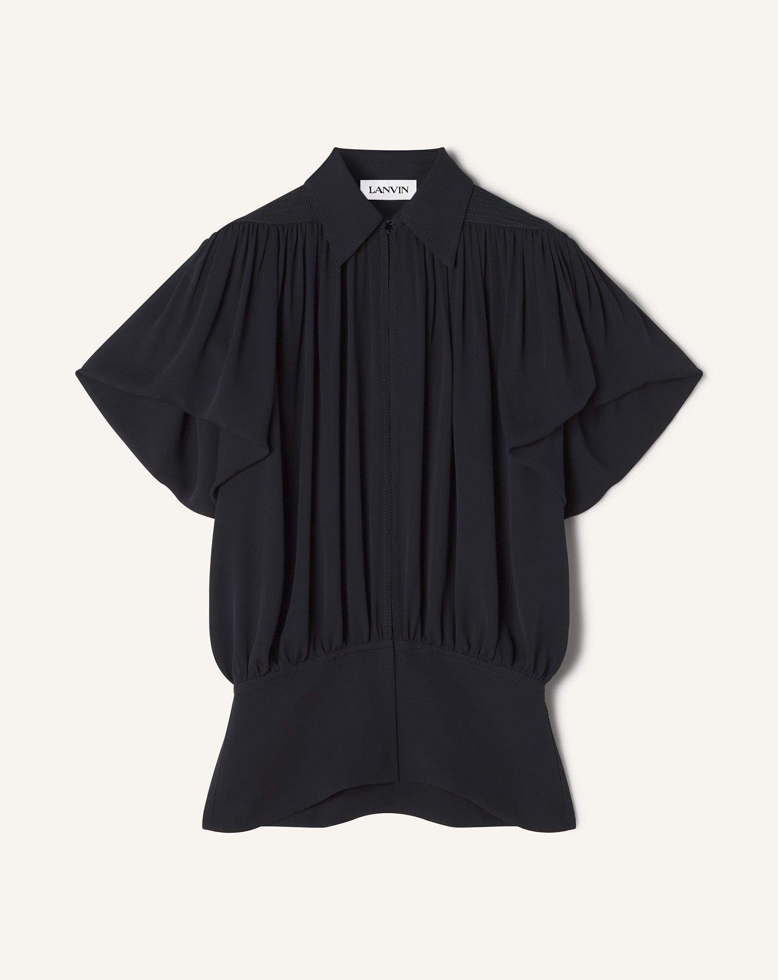 PUFF-SLEEVE TOP