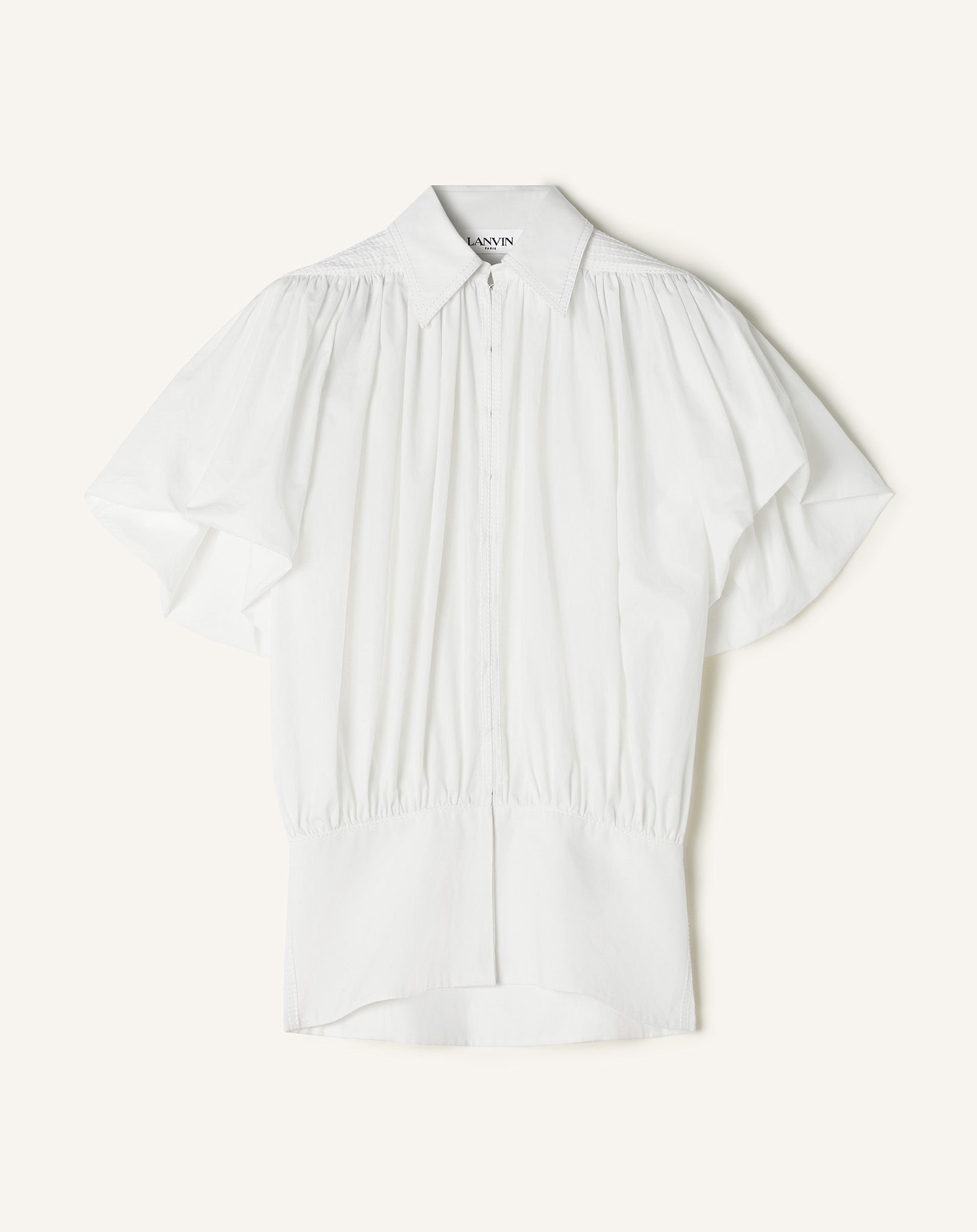 PUFF-SLEEVE TOP