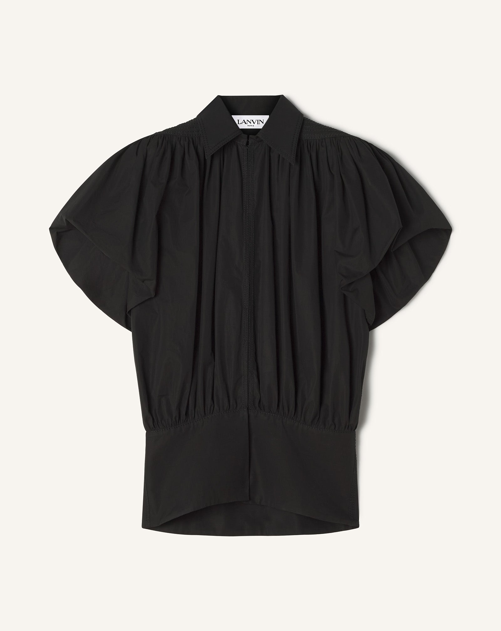 PUFF-SLEEVE TOP