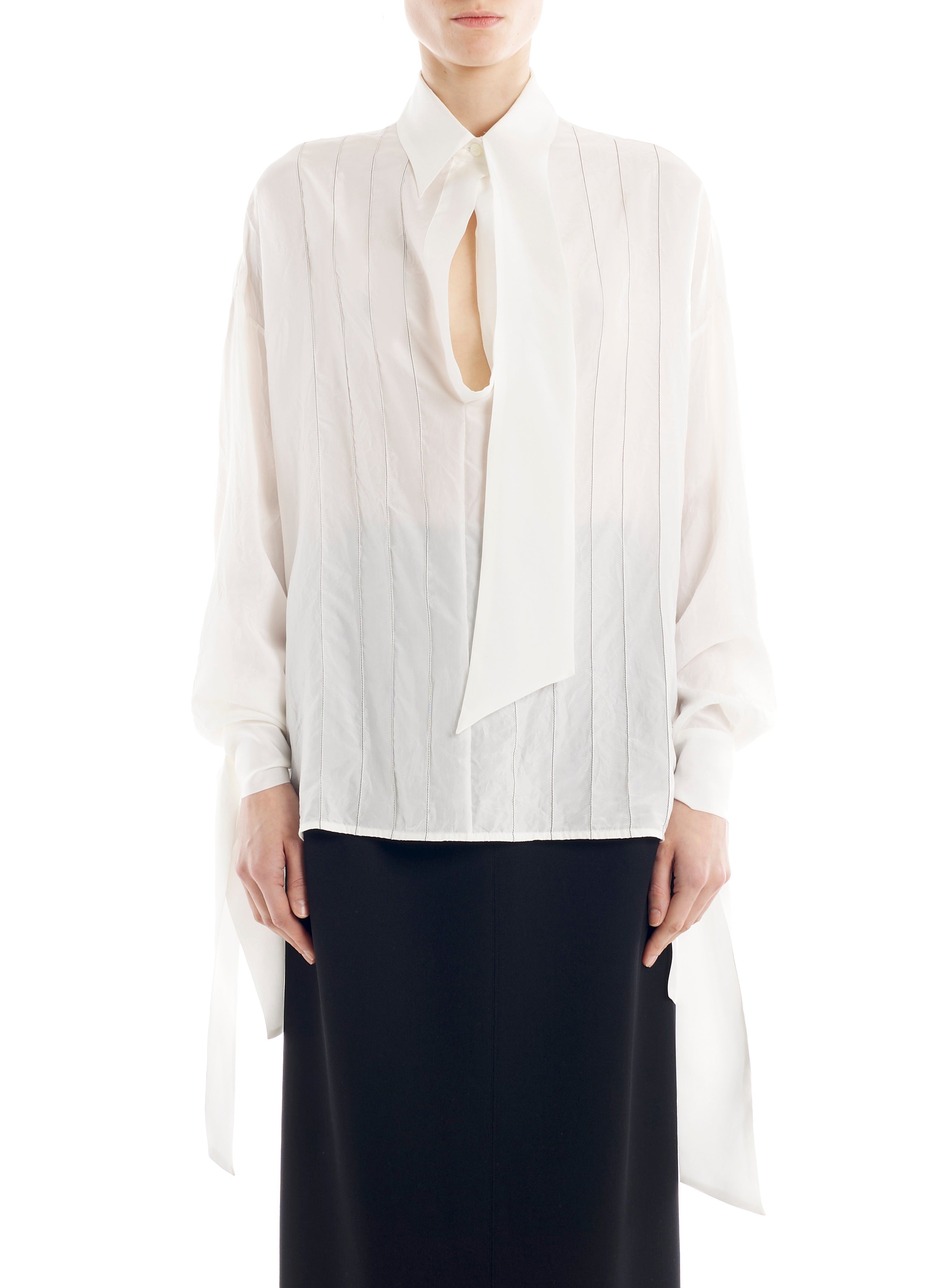 SCARF BLOUSE