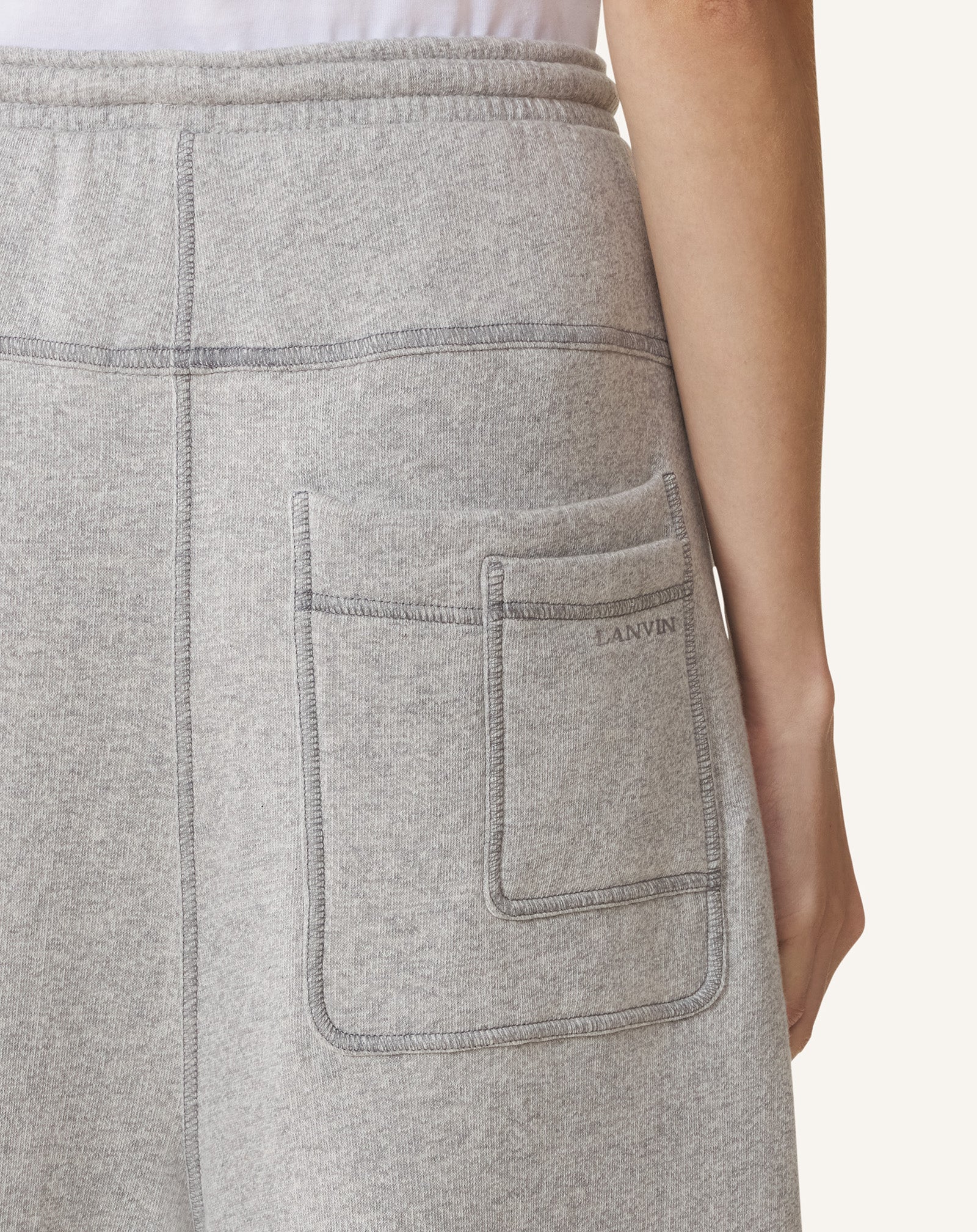 PEPLUM JOGGER PANTS