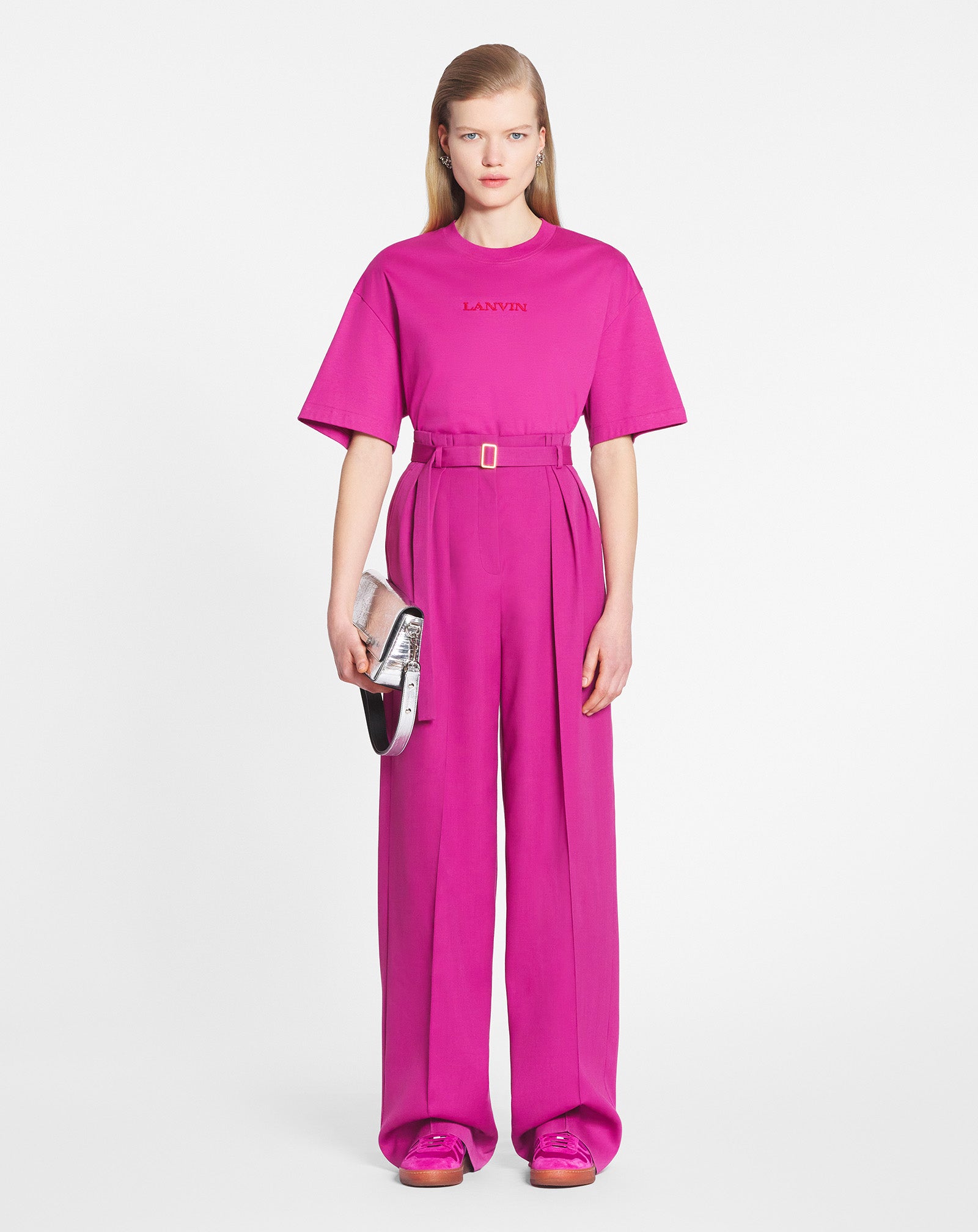 LANVIN EMBROIDERED T-SHIRT