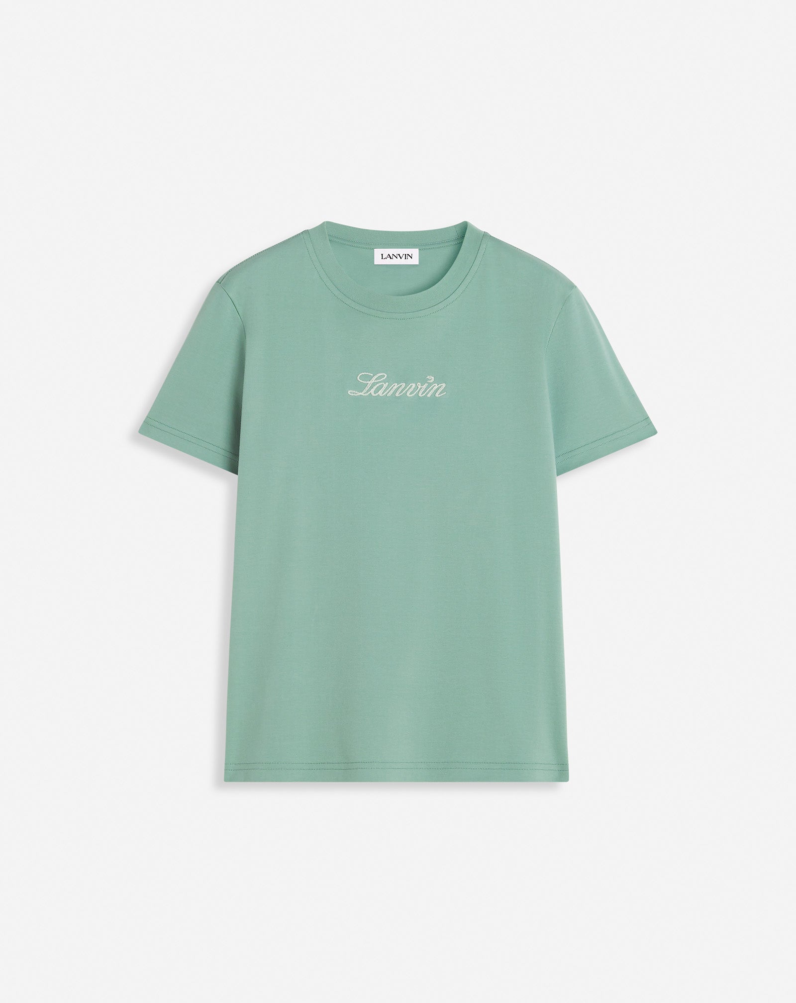 LANVIN EMBROIDERED T-SHIRT RW-TS0030-J134-P25414M
