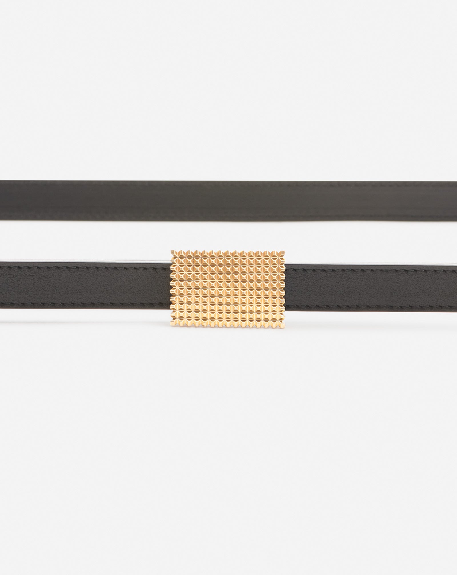 DOUBLE CONCERTO LEATHER BELT