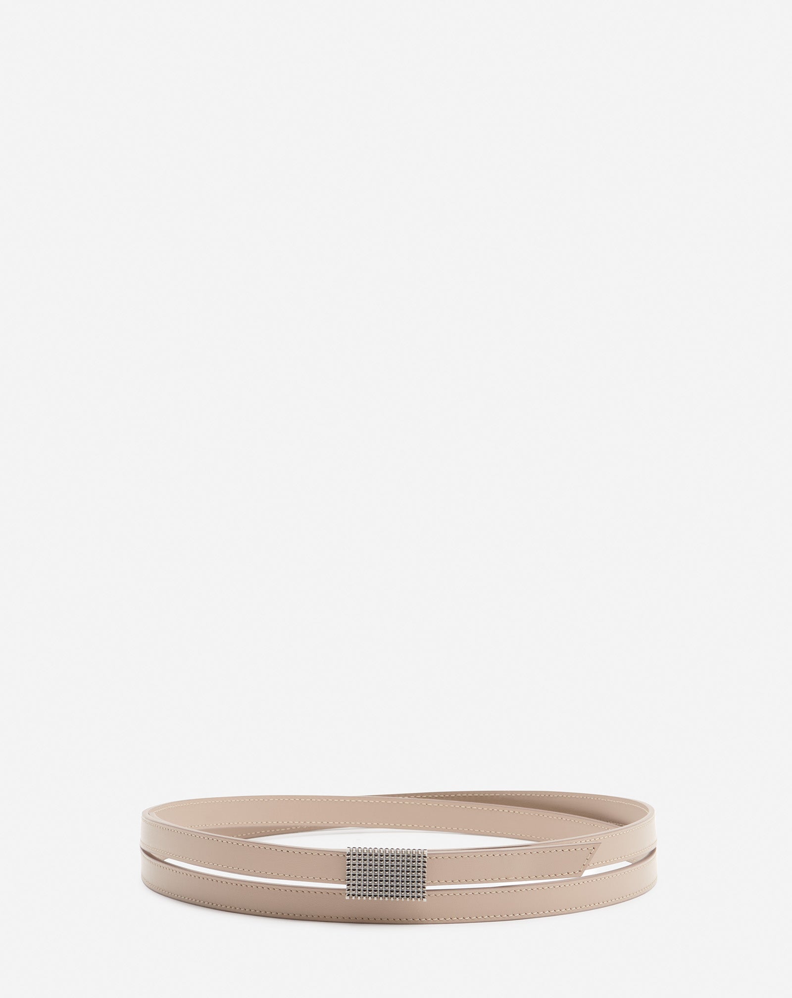 DOUBLE CONCERTO LEATHER BELT