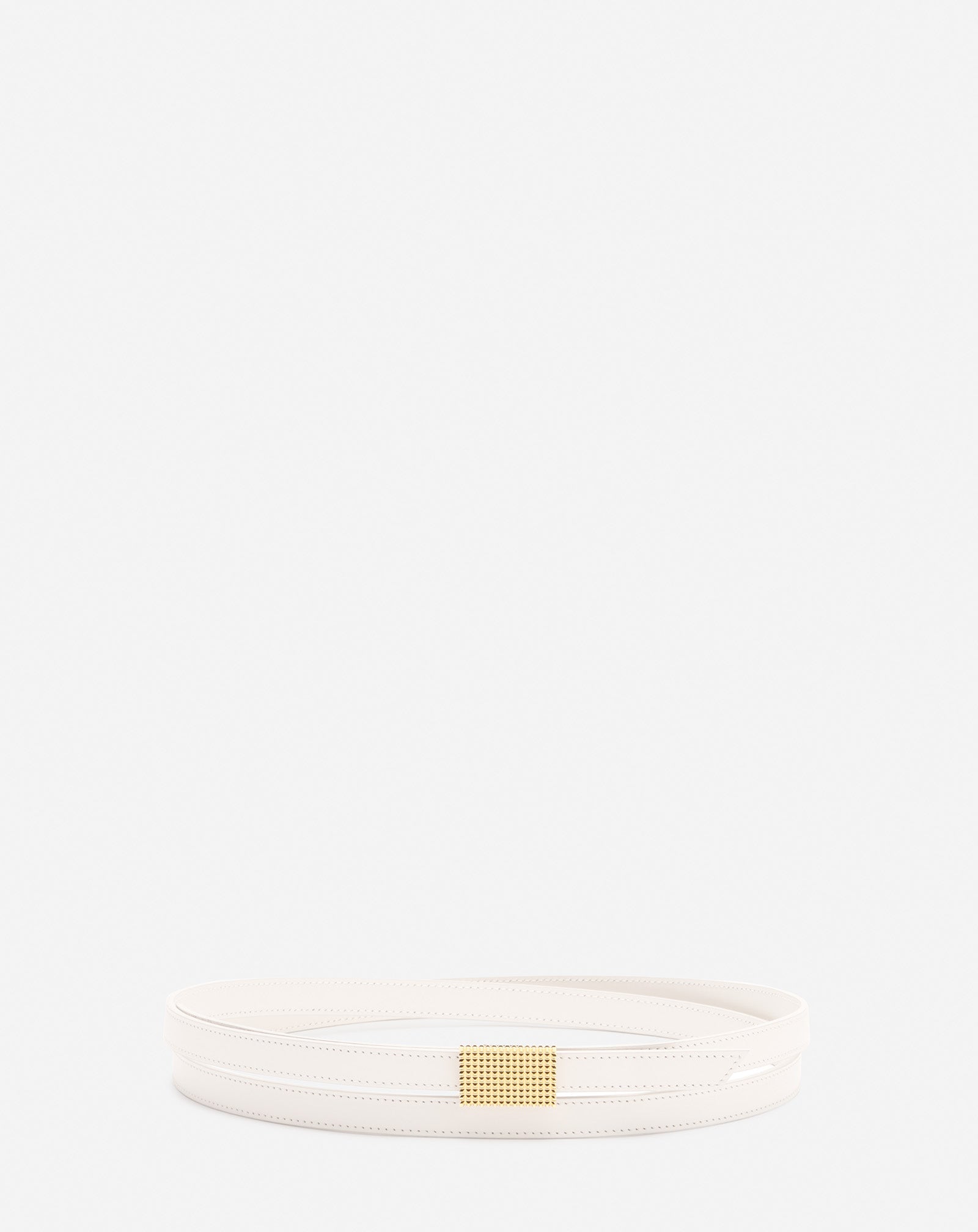 DOUBLE CONCERTO LEATHER BELT