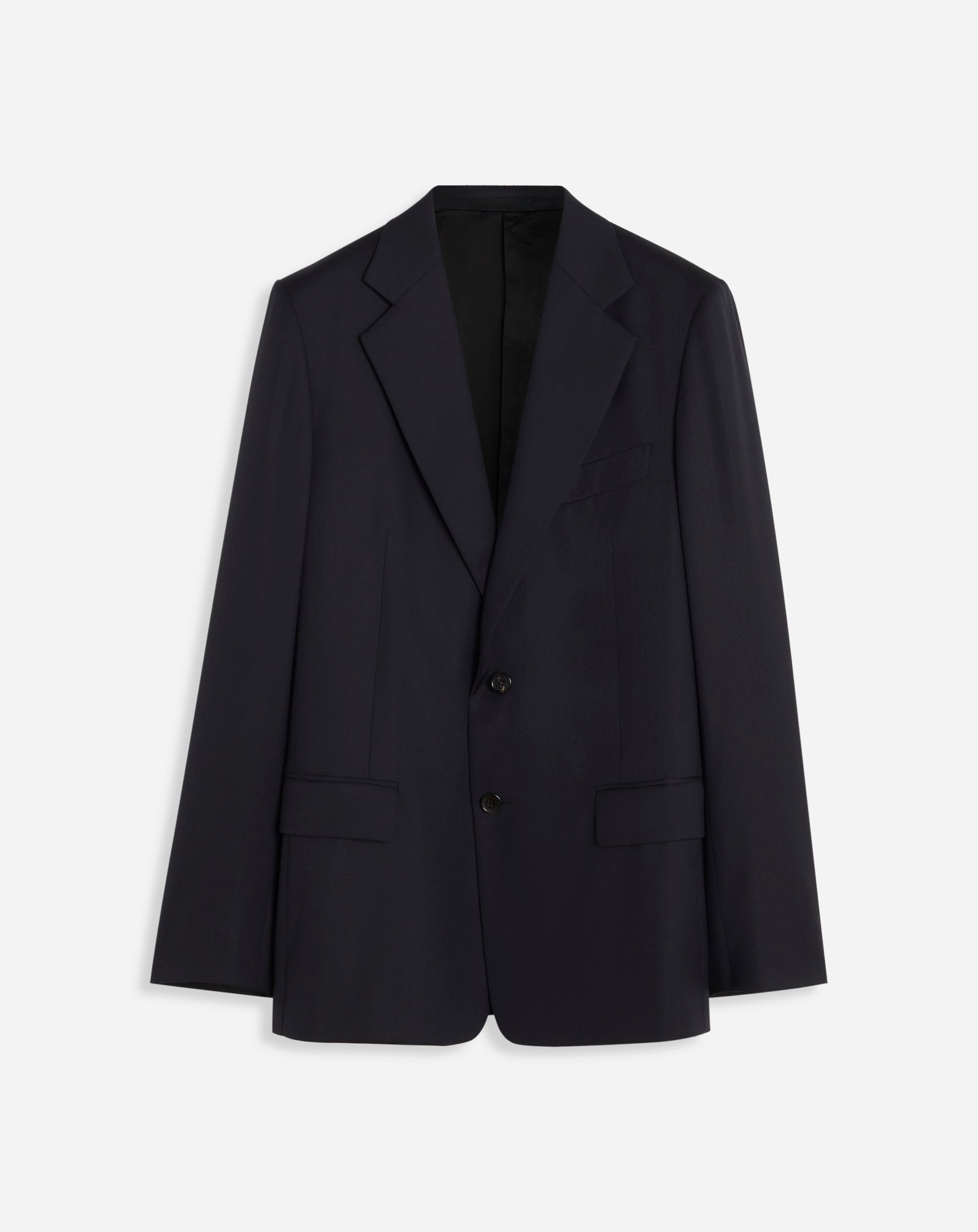 SINGLE BREASTED FLAP POCKETS JACKET