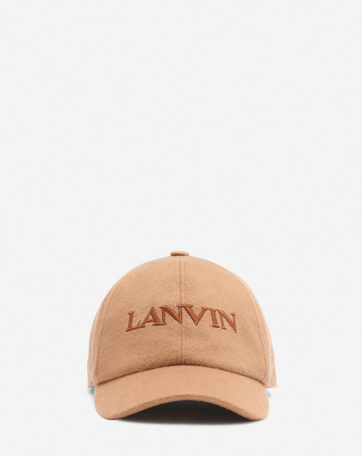 LANVIN WOOL CAP TAN Lanvin