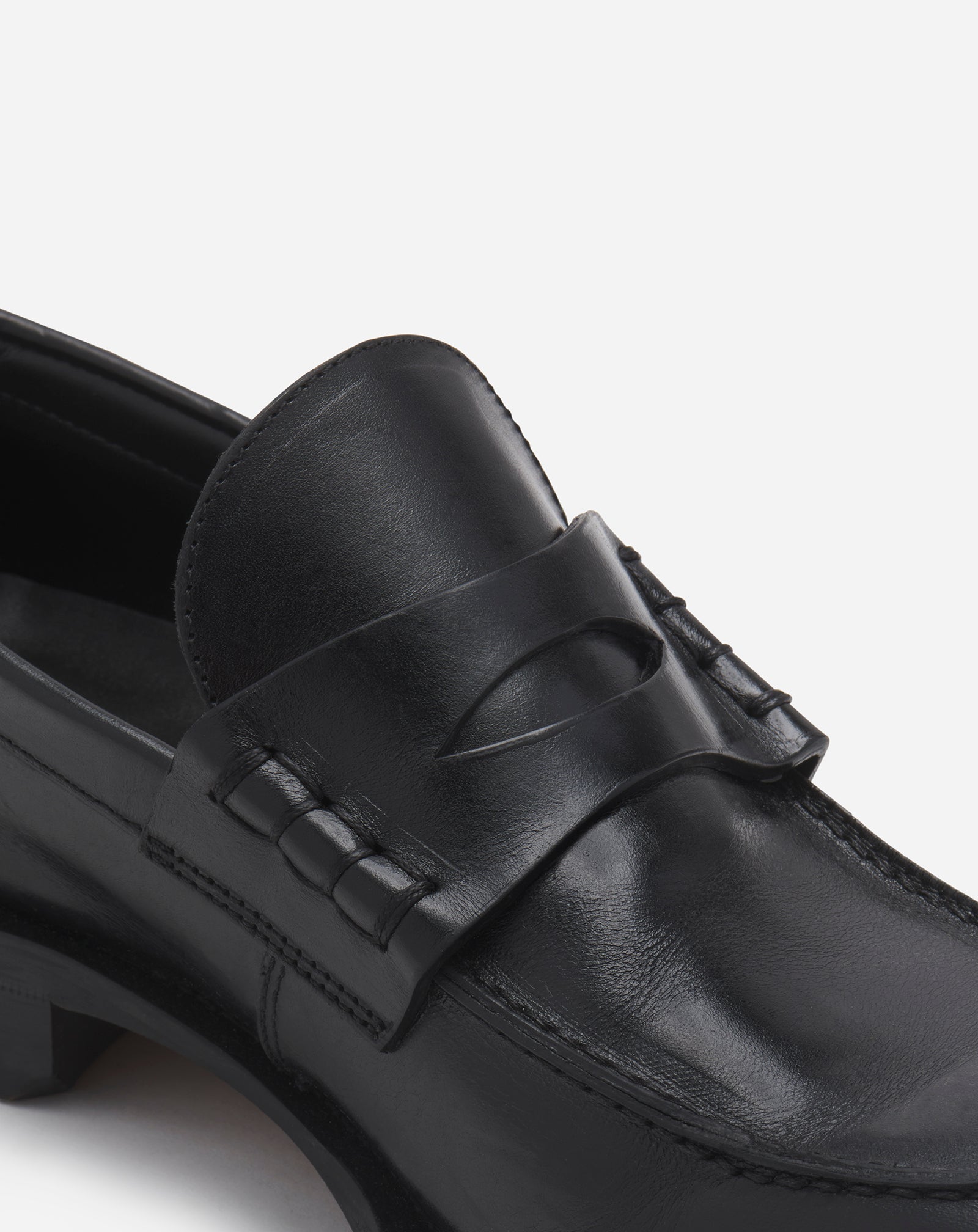 LEATHER MEDLEY LOAFERS