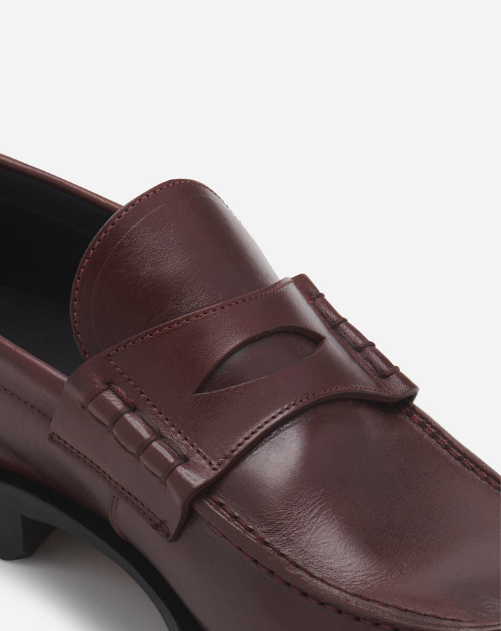 LEATHER MEDLEY LOAFERS