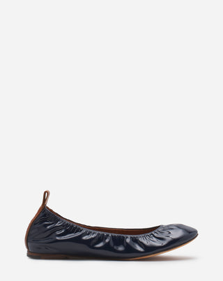 THE BALLERINA FLAT IN PATENT LEATHER