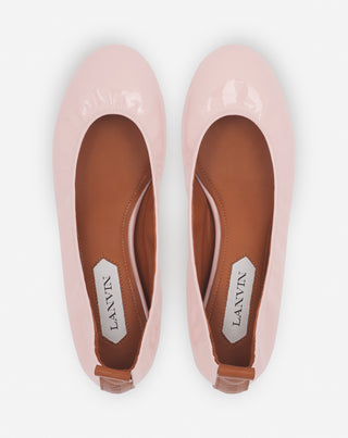 THE BALLERINA FLAT IN PATENT LEATHER