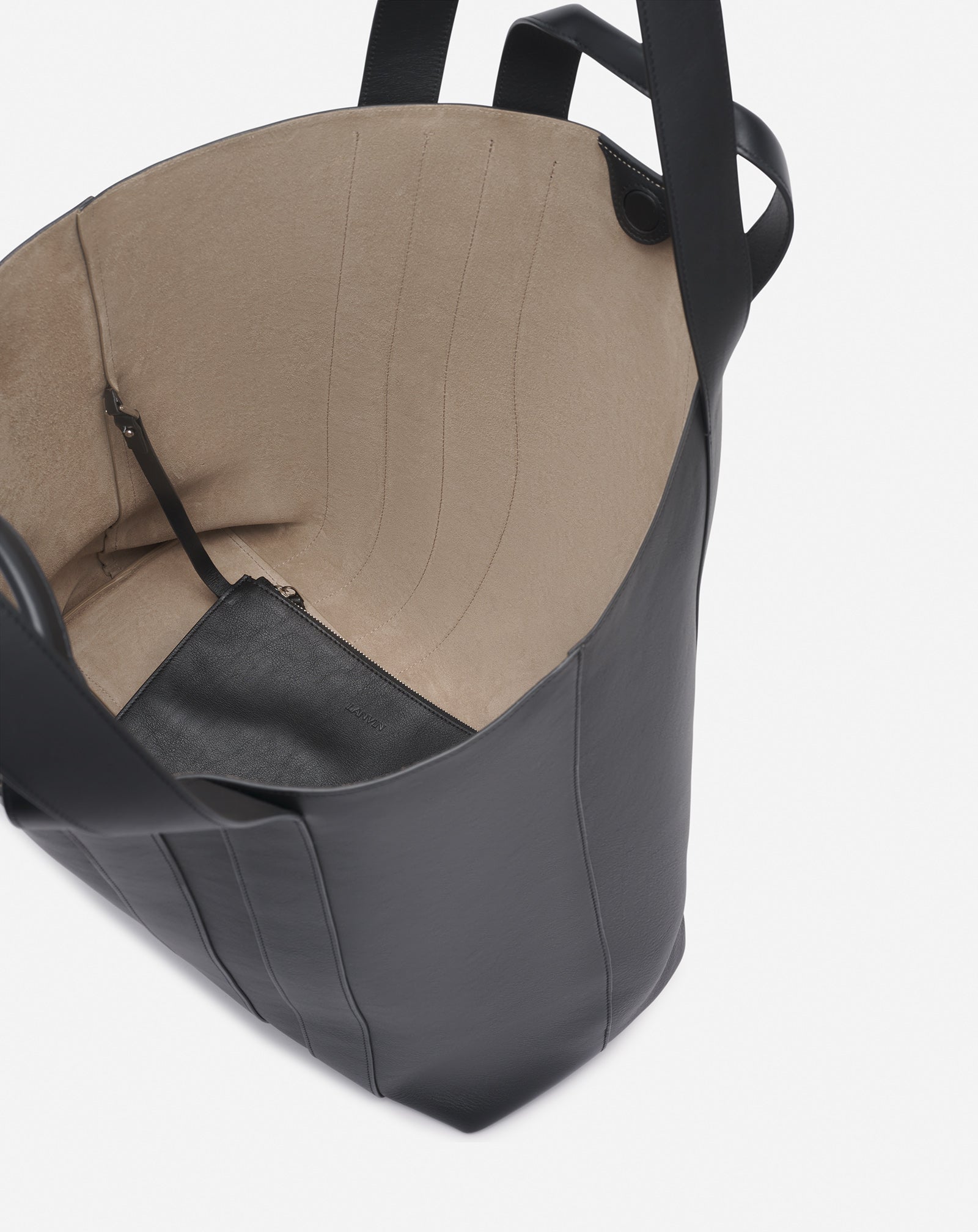 BALLADE NORTH SOUTH LEATHER TOTE