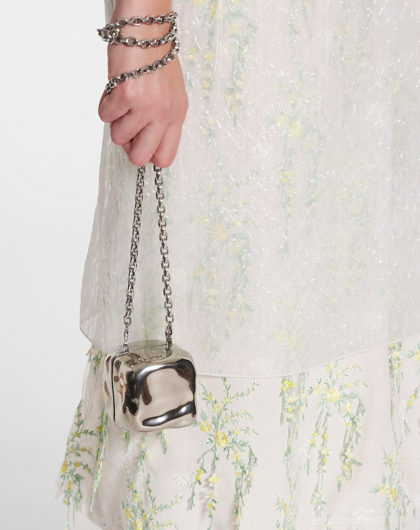 TEMPO BY LANVIN BRASS MINAUDIERE