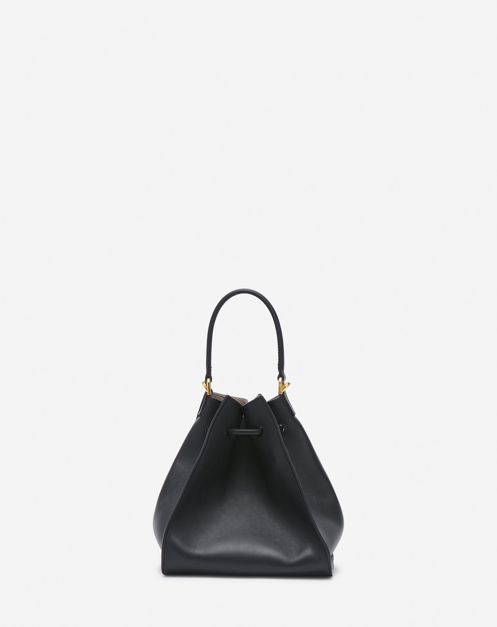 SMALL LEATHER SEQUENCE BY LANVIN HANDBAG, BLACK