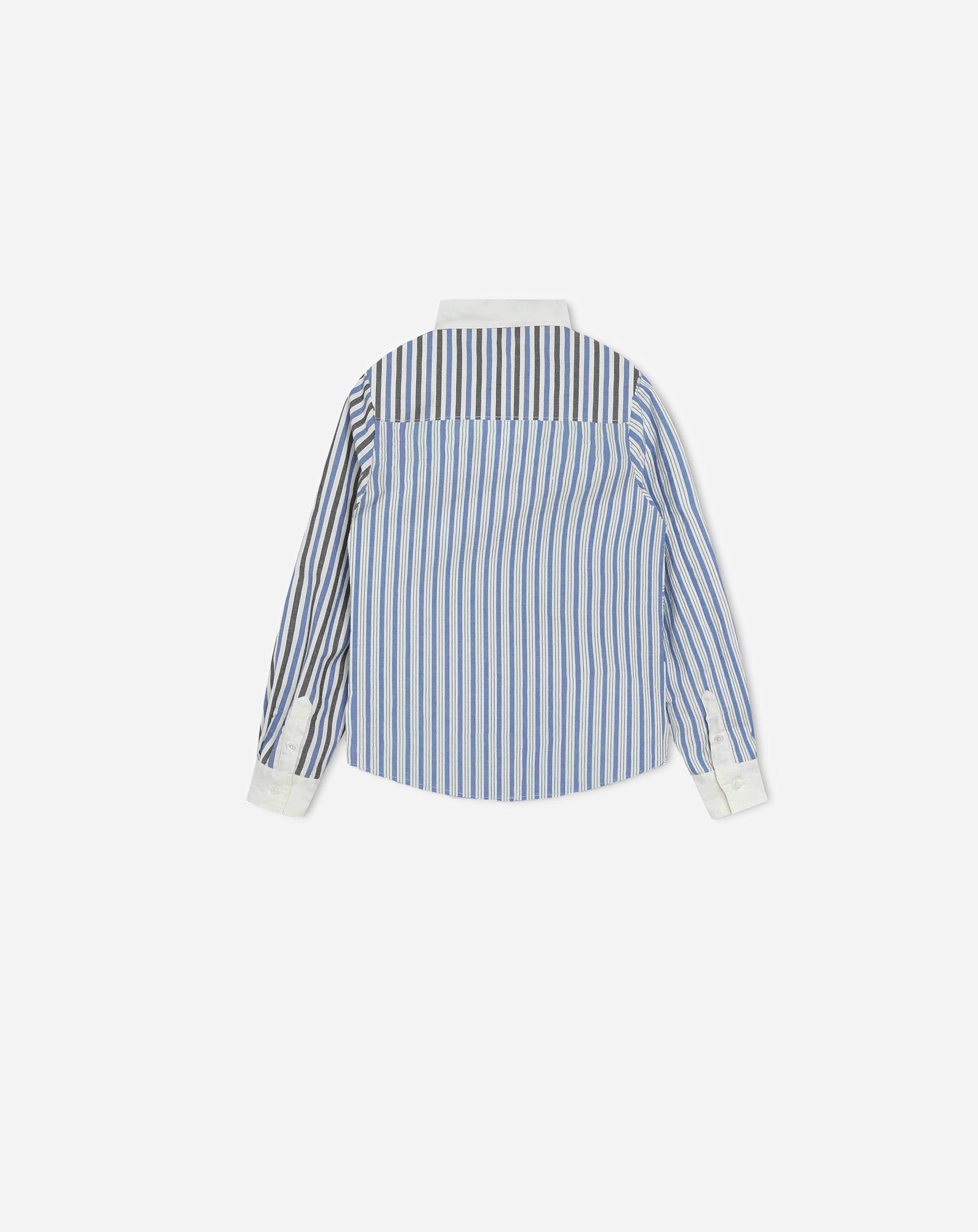 STRIPED SHIRT WITH PRINT