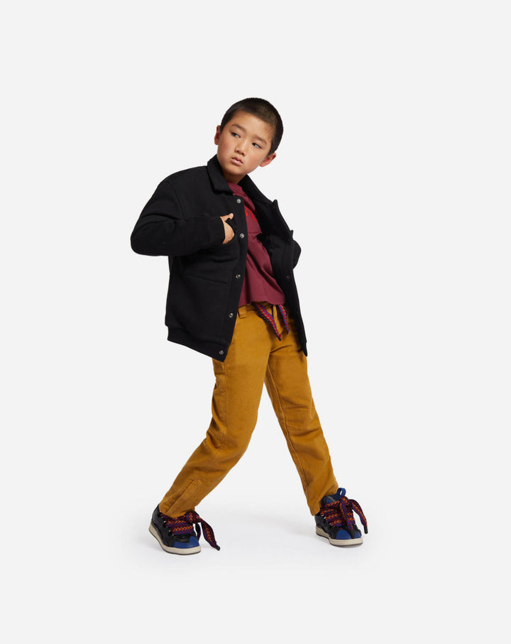 WIDE-LACE CURB KIDS SNEAKERS
