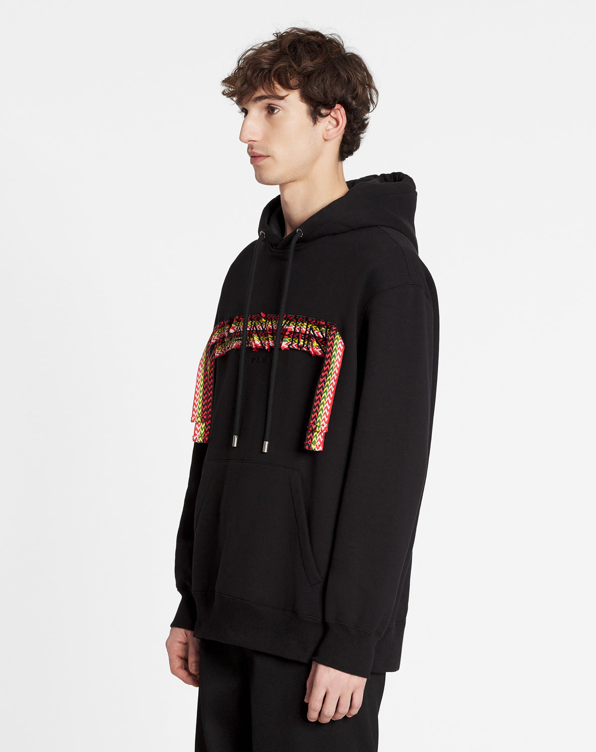 OVERSIZED LANVIN CURB LACE HOODIE