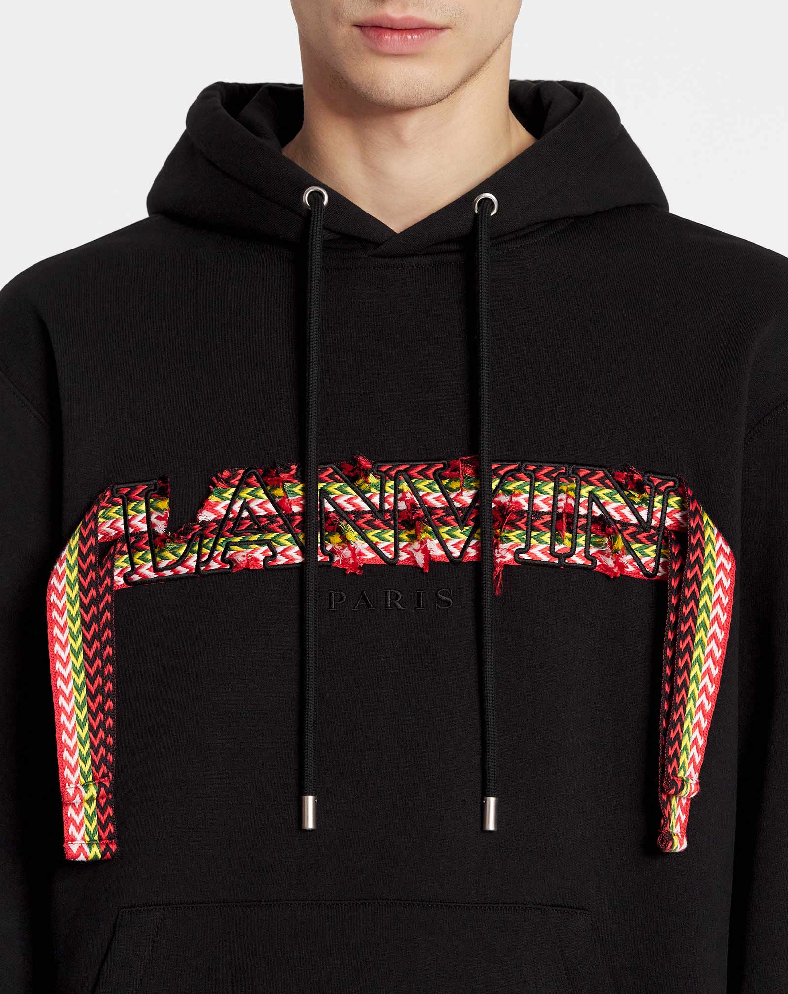OVERSIZED LANVIN CURB LACE HOODIE