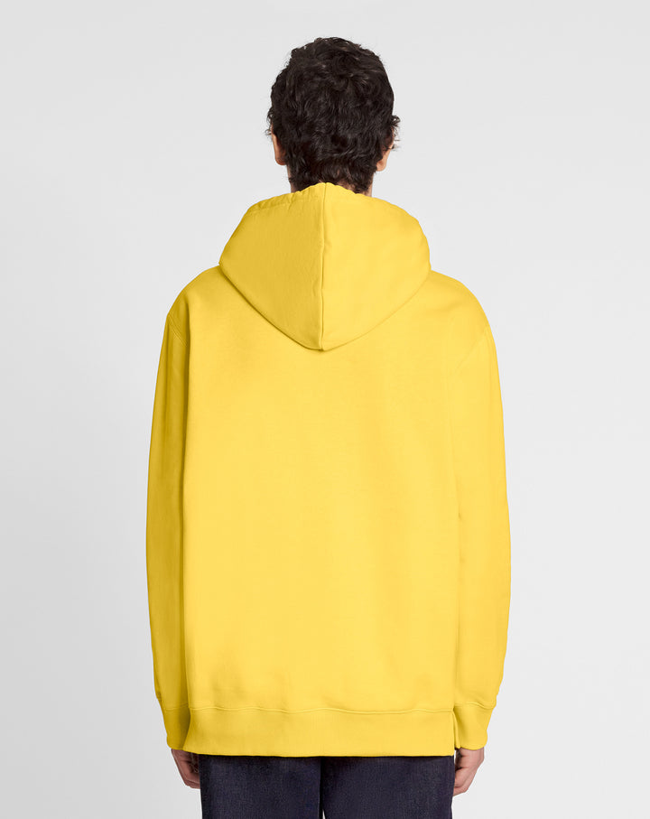 OVERSIZED EMBROIDERED LANVIN CURB LACE HOODIE