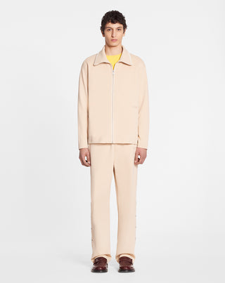 ZIP-UP TRACKSUIT TOP, SAND