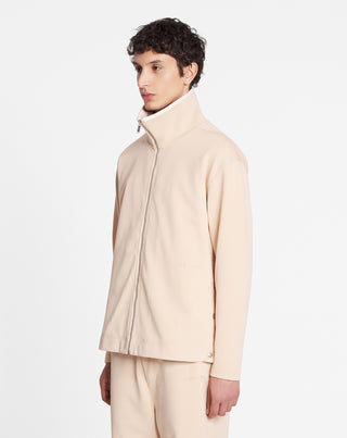 ZIP-UP TRACKSUIT TOP, SAND