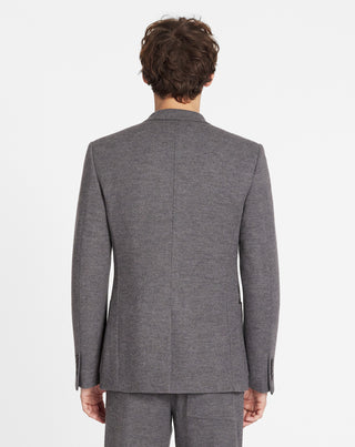 SINGLE-BREASTED JACKET WITH PATCH POCKETS