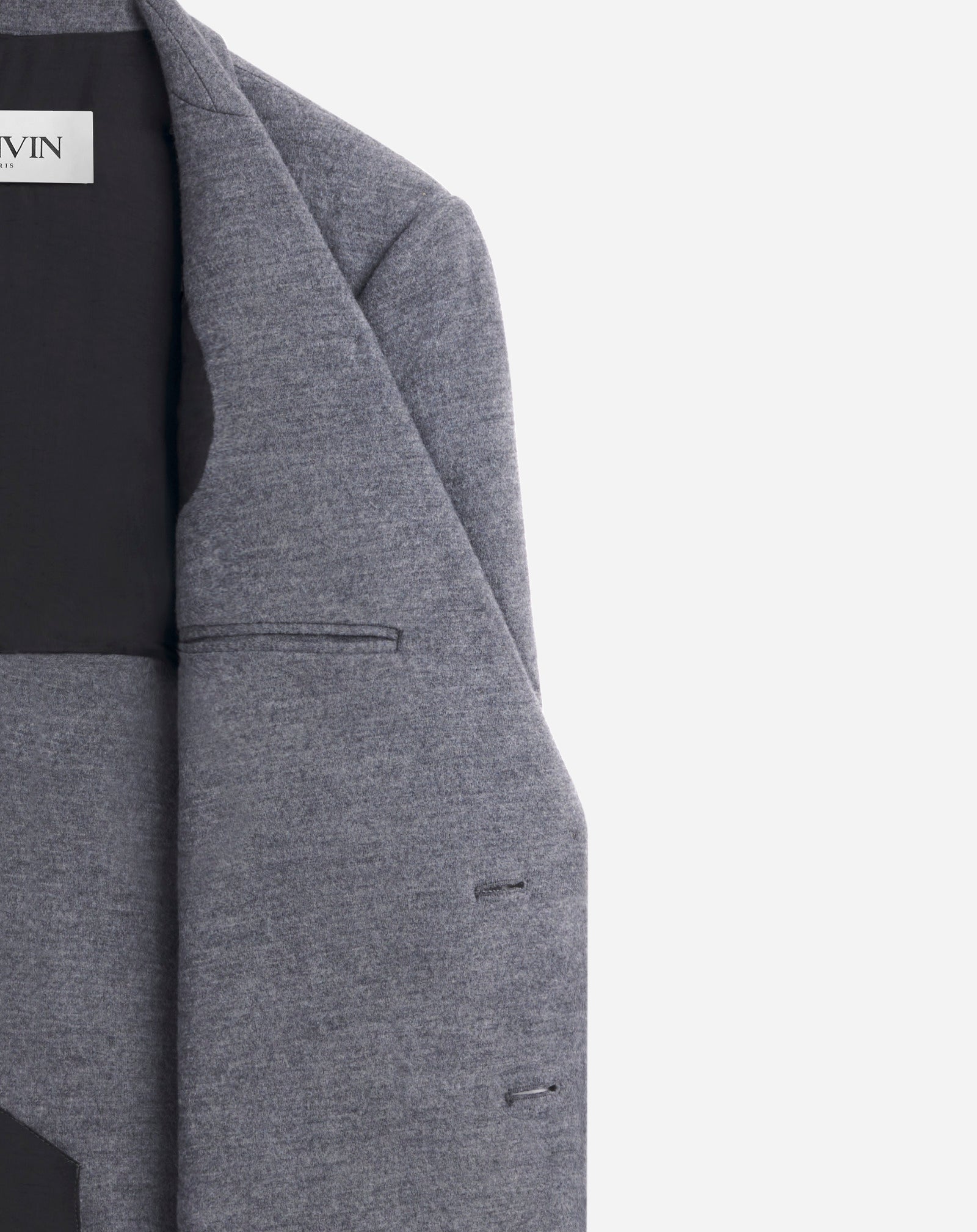SINGLE-BREASTED PATCH POCKETS JACKET