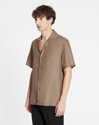 PRINTED BOWLING SHIRT