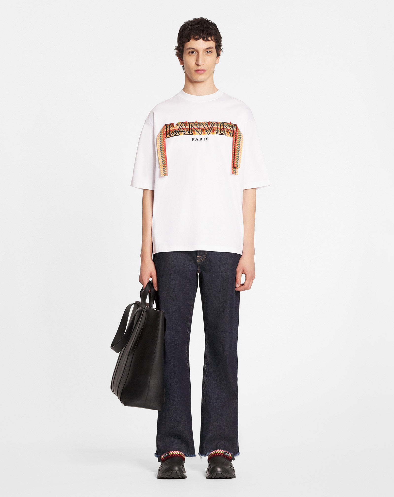 Curb lace lanvin oversized t-shirt