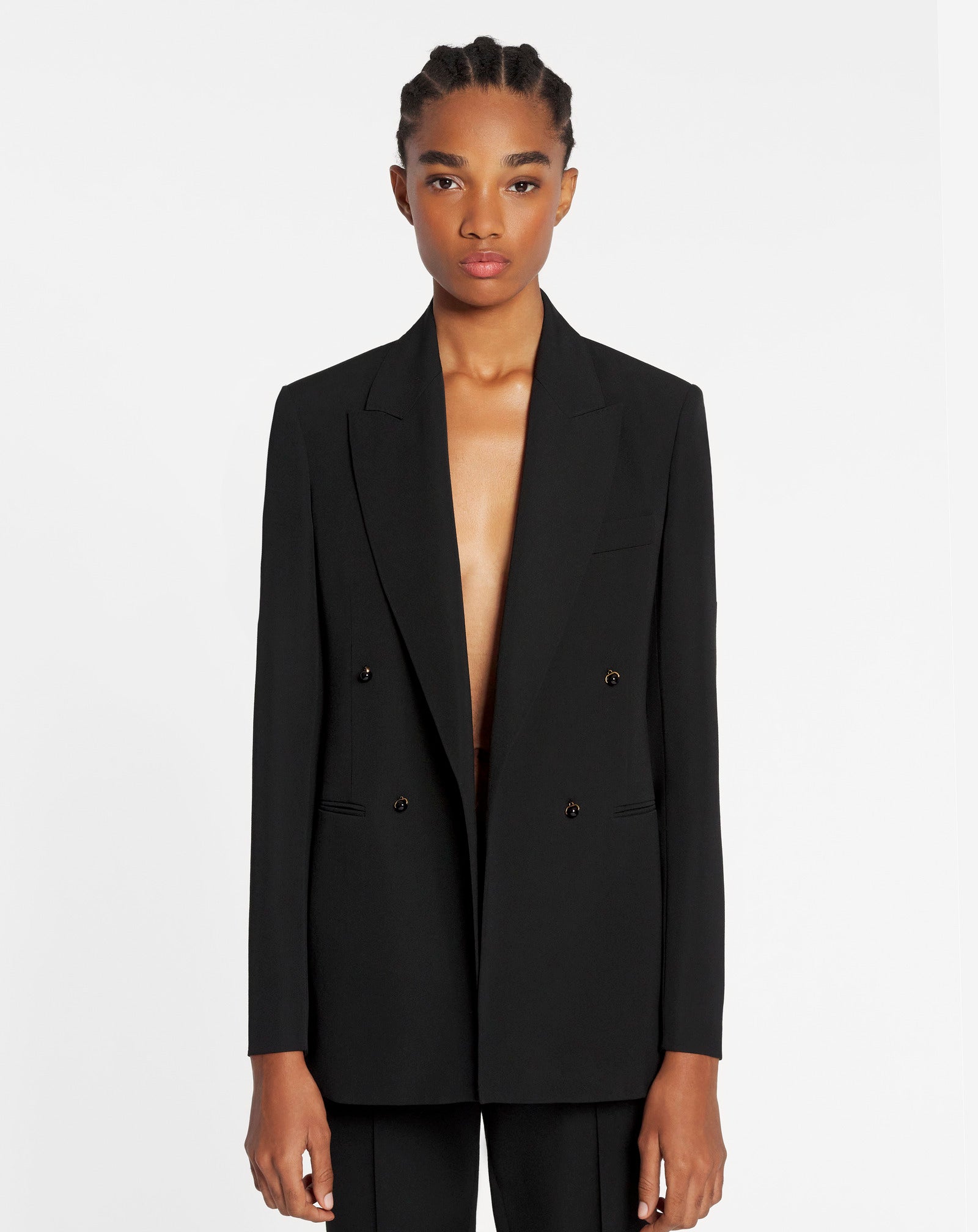 DOUBLE-BREASTED TAILORED BLAZER 