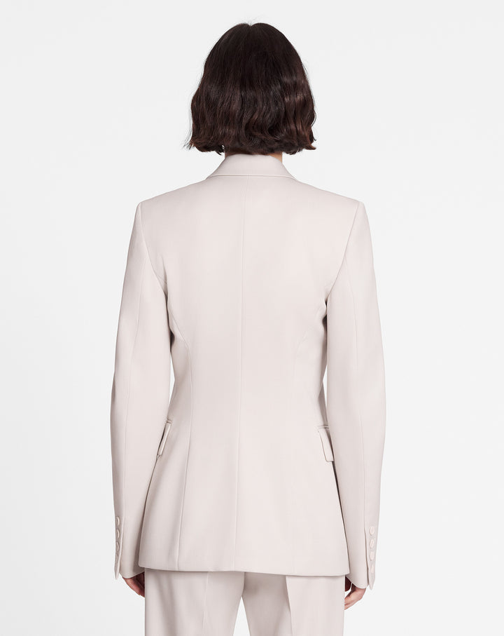 SINGLE-BREASTED FITTED JACKET