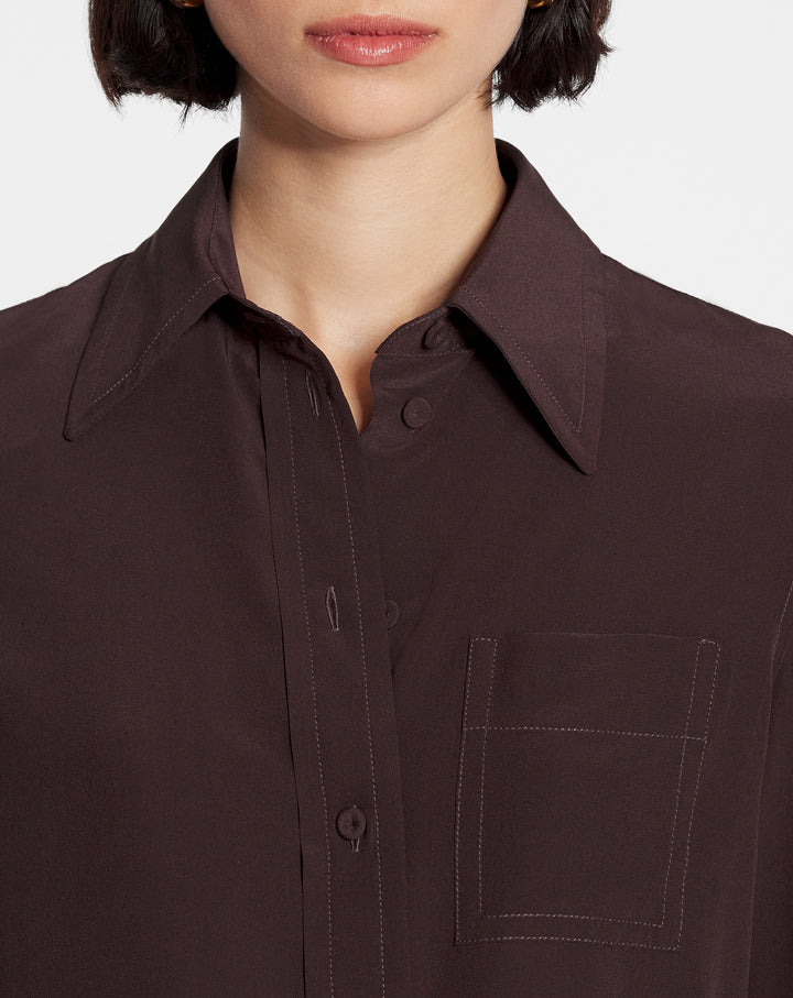 CLASSIC CREPE DE CHINE SHIRT